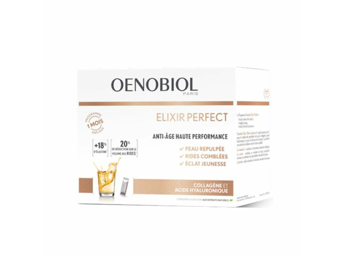 Elixir perfect 30 sticks Peau&Regard Anti-âge haute performance Oenobiol