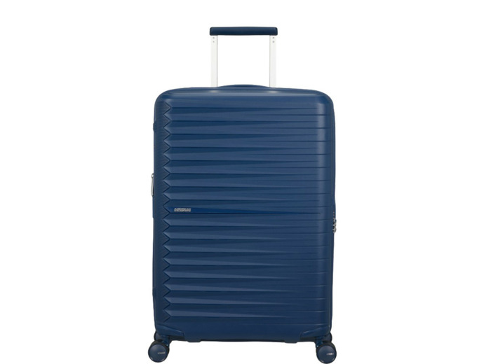 American Tourister Fastforward Valise Trolley 4 Roues 68 Cm Navy Blue