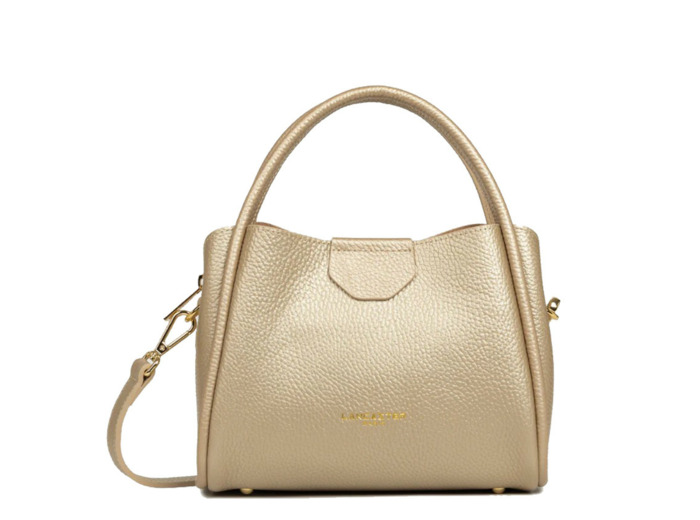 Lancaster Ida Double Sac Porté Epaule 470-83 Or Pâle