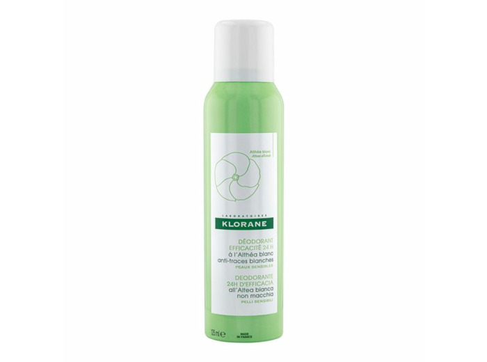 Deodorant Spray 125ml Althea Blanc Klorane