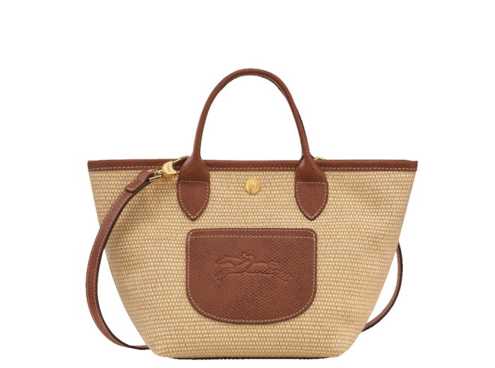 Longchamp Le Panier Pliage Sac Panier XS Brun