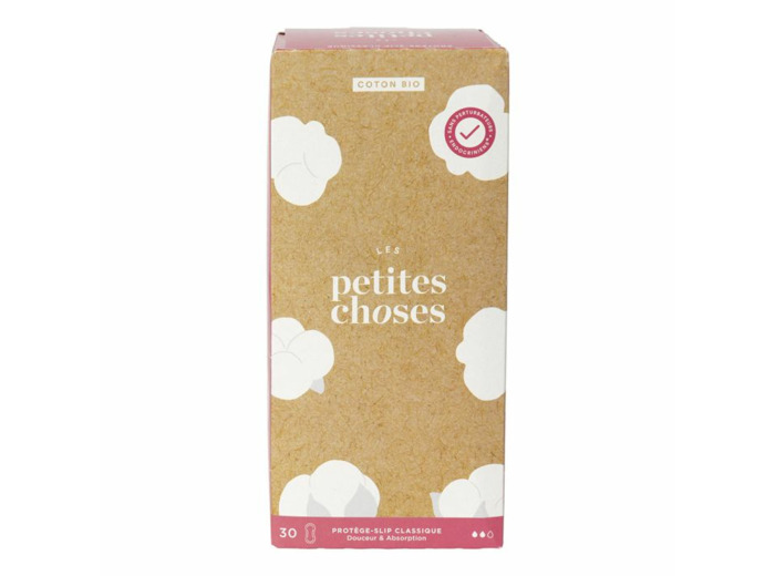 Protège Slip Classique Coton Bio Boîte de 30 Les Petites Choses