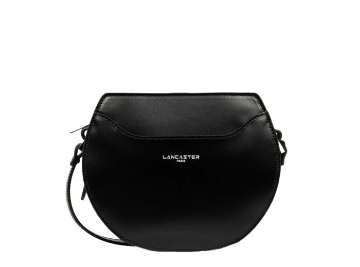 Lancaster Suave Lune Sac Demi Lune 433-32 Noir