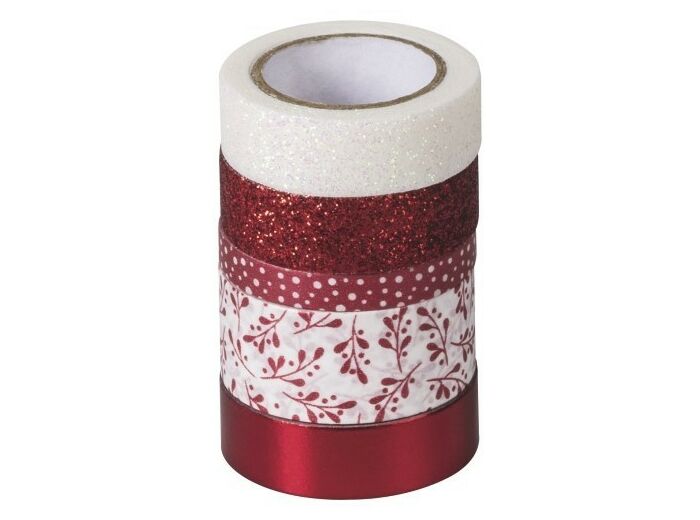 Assortiment masking tape - Rouge