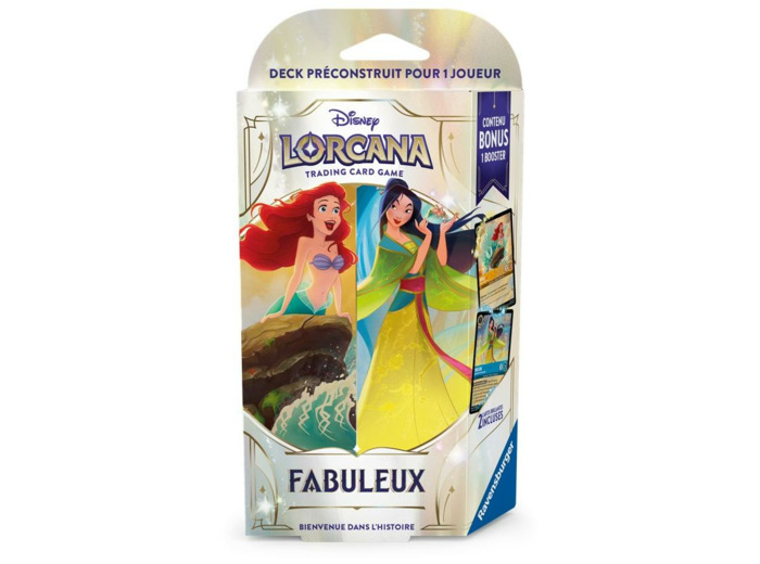 Lorcana S9 - Fabuleux - Starter Ambre/Saphir