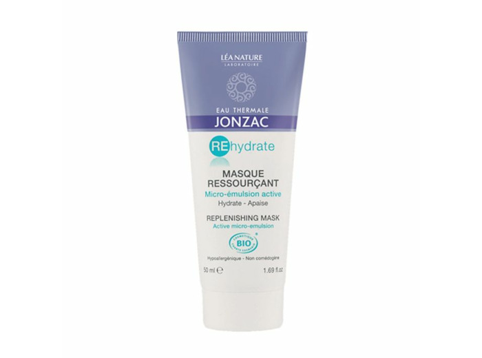 Masque Ressourcant Bio Rehydrate 50ml Eau thermale Jonzac