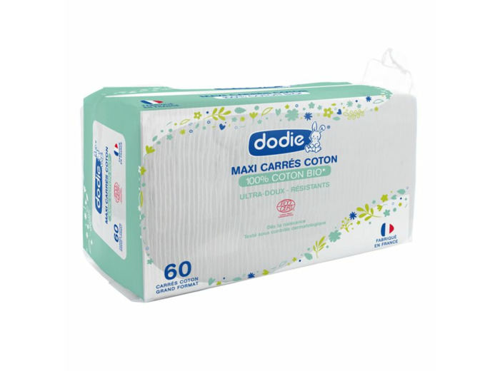 Maxis Carres Coton Bio X60 Dodie