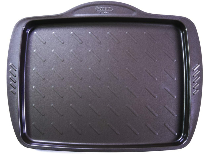 Pyrex - Asimetria - Plaque de Cuisson en Métal Anti-Adhésif 35x27 cm
