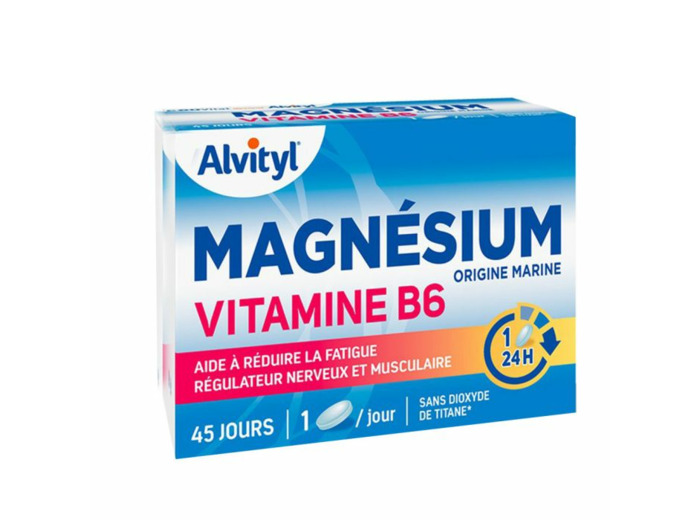 Magnesium Vitamine B6 45 Comprimes Alvityl