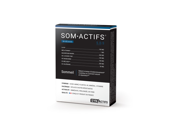 Somactifs 30 Gelules Sommeil Synactifs