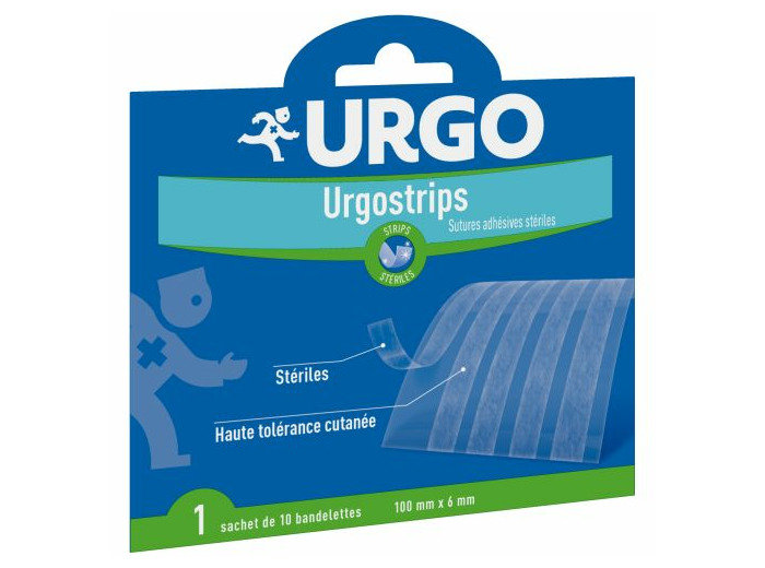 URGOSTRIPS BANDEL ADH SUTU10 T