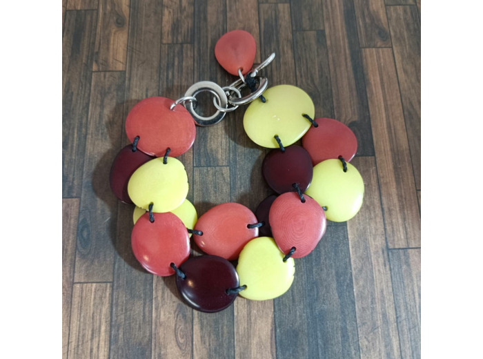 Bracelet Alya en ivoire végétal