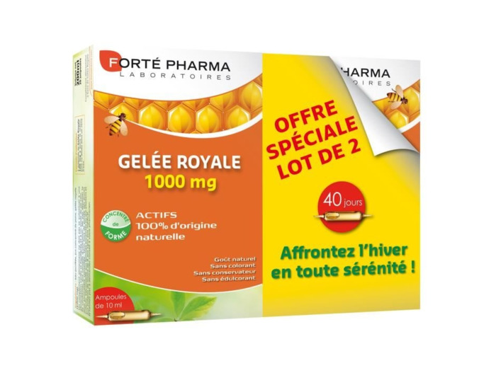 FORTE GELEE ROYALE 1000MG DUO 2X20AMP