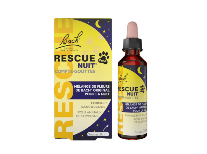 BACH RESCUE NUIT PETS FL20ML