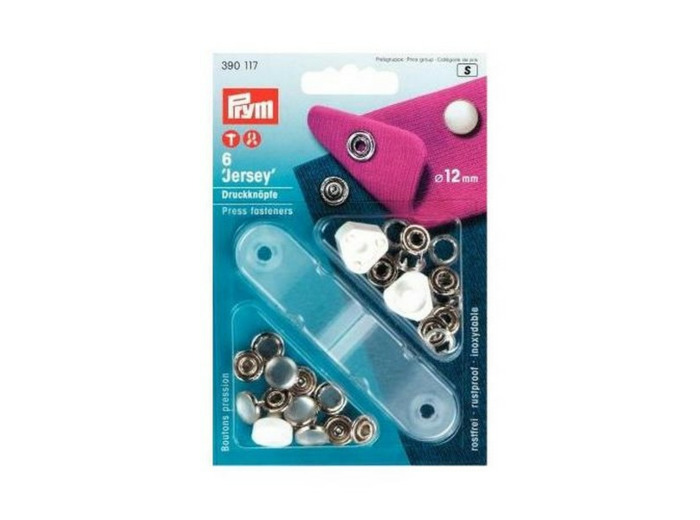 Boutons pression Jersey nacré - Prym