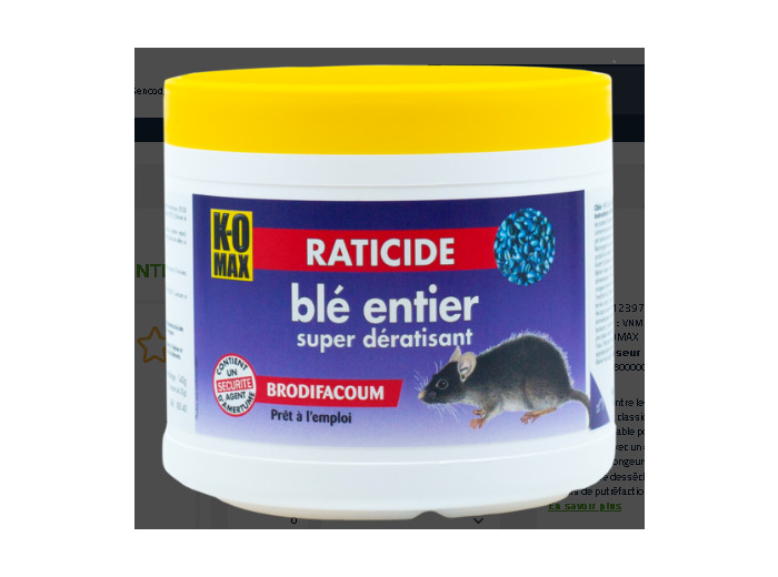 RATICIDE BLE ENTIER KOCIDE - 140g