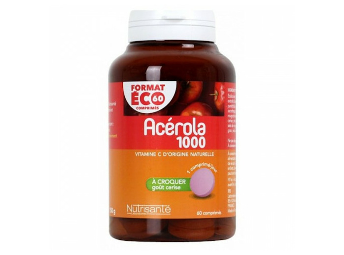 Acérola 1000 60 comprimés Nutrisante