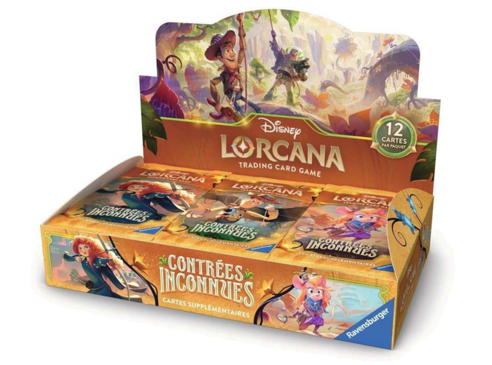 Disney Lorcana S12 - Contrées Inconnues - Display