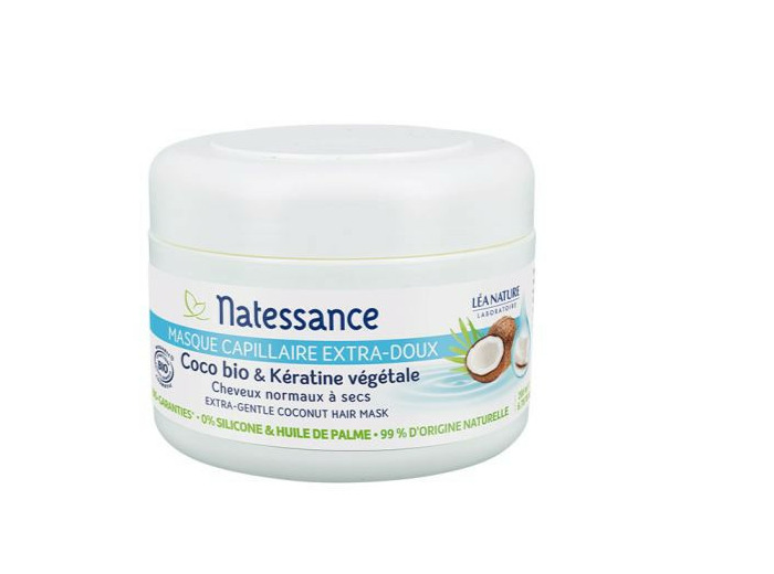 NATESSANCE MASQUE COCO KERATINE BIO 200ML