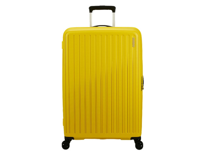 American Tourister Rejoy 77 cm Valise Trolley Verticale 4 Roues Yellow