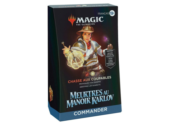 MTG: Meurtres au manoir Karlov Deck Com. FR Rouge/Blanc