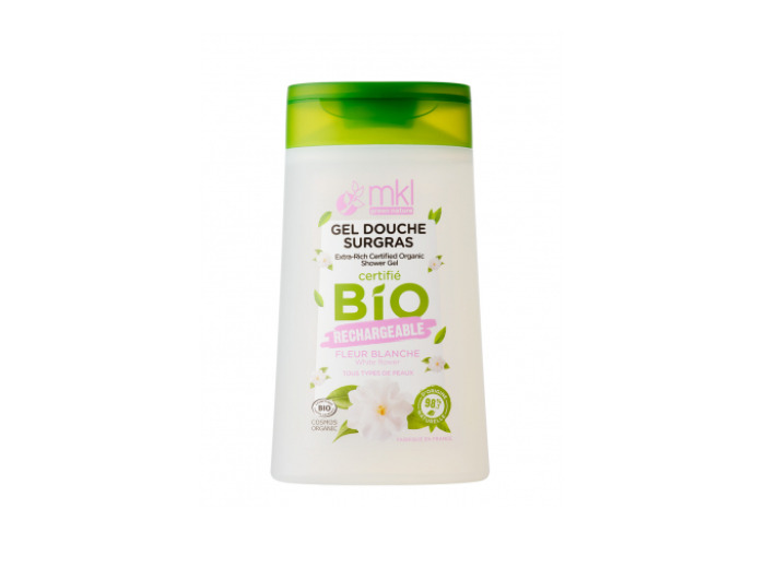 MKL GEL DOUCHE BIO FLEUR BLANCHE 200ML