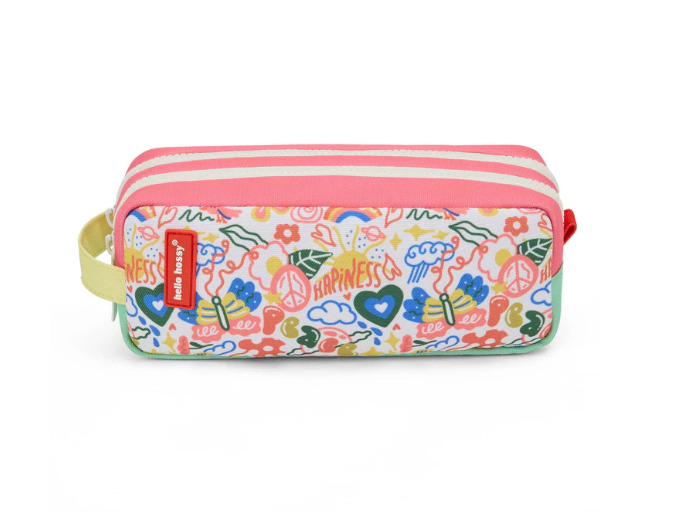 Trousse double compartiment Happiness