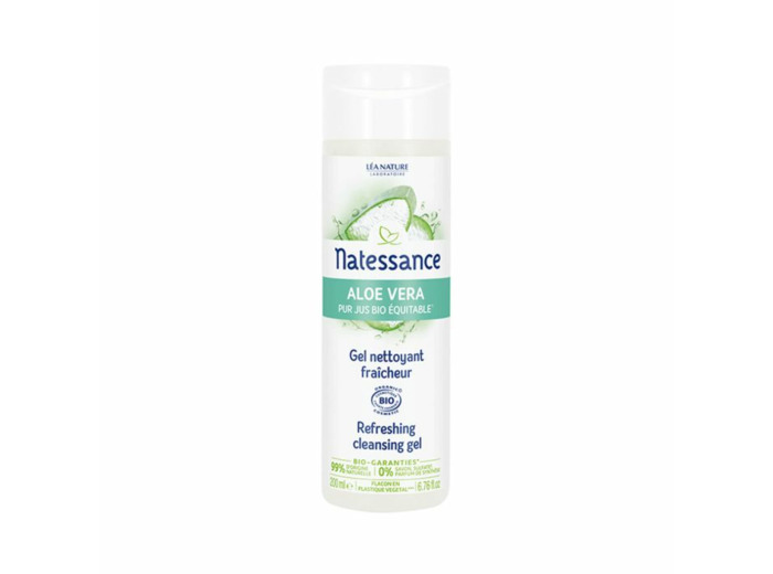Gel nettoyant fraîcheur Bio 200ml Natessance