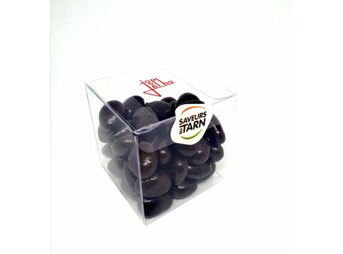 Amandes enrobées chocolat noir - 200g