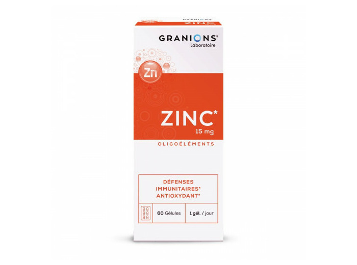 GRANIONS ZINC B/60 GELULE