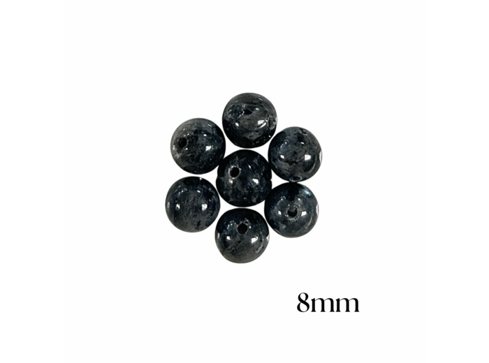 PERLES OBSIDIENNE OEIL CÉLESTE