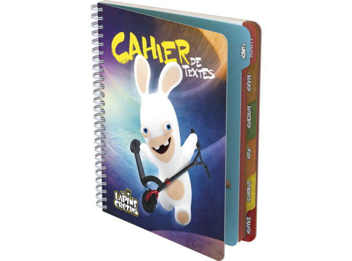 Cahier de textes "Les Lapins crétins" - Battle
