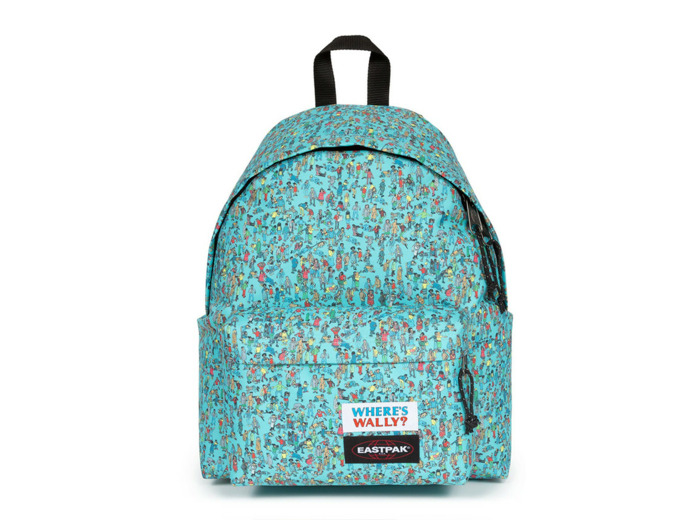 Eastpak Padded Pak'R Where is Wally Pattern Blue