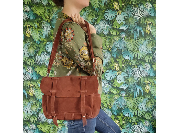 Louise Bernie V Croute Sac Porté Travers Cognac