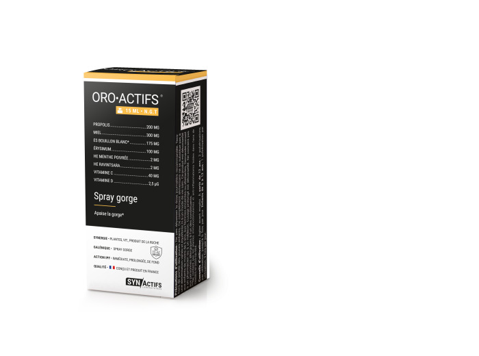 Spray Gorge Oroactifs 15ml Synactifs
