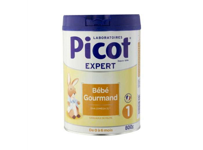 Lait En Poudre Sans Huile De Palme Bebe Gourmand 1 De 0 A 6 Mois 800g Picot