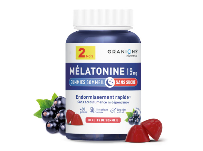 GRANIONS GUM MELAT 1,9 MG 30