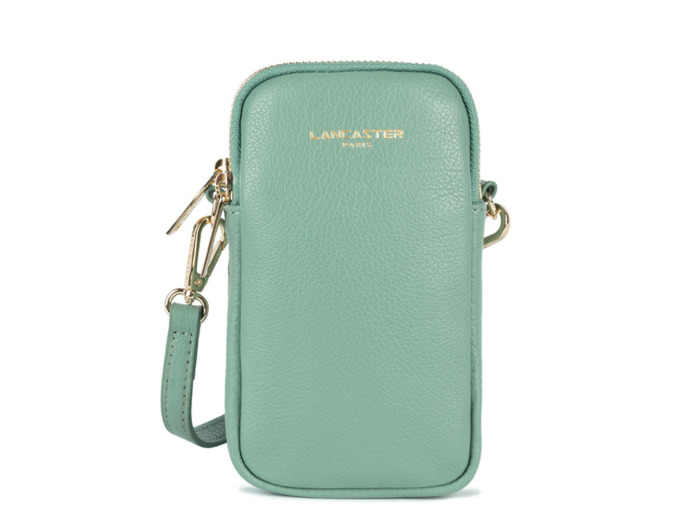 Lancaster Dune Pochette Smartphone Cuir 129-28 Eucalyptus