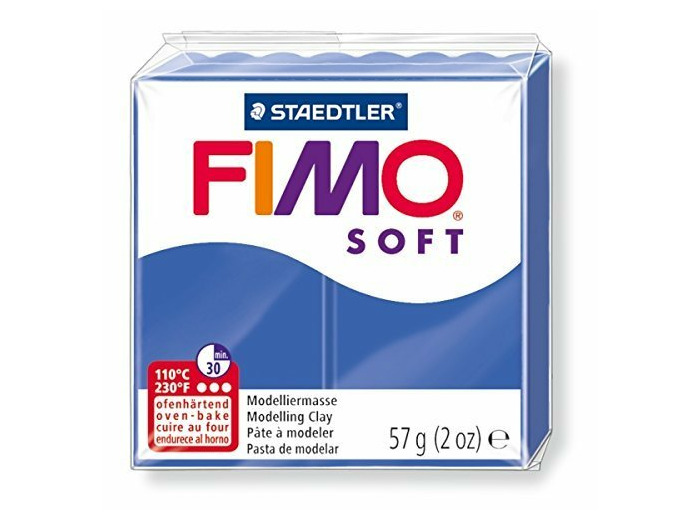 Pâte à modeler "Fimo Soft" - Bleu Pacifique
