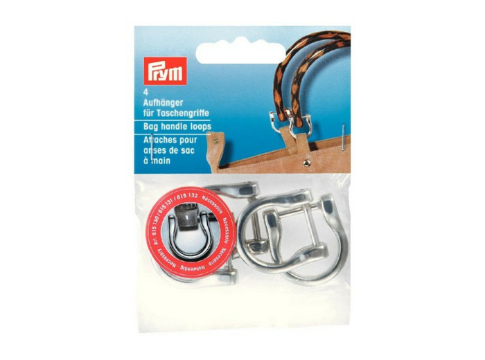 Attaches Argent pour anses de sac à main Prym