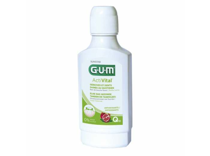 Bain De Bouche Gencives Et Dents Saines Au Quotidien Q10 300ml ActiVital Gum