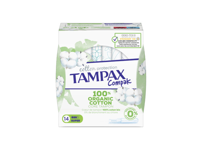 TAMPAX CPK COTT SUP X14
