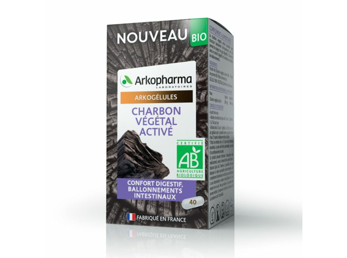 AKG CHARBON VEGETAL BIO 80 GEL