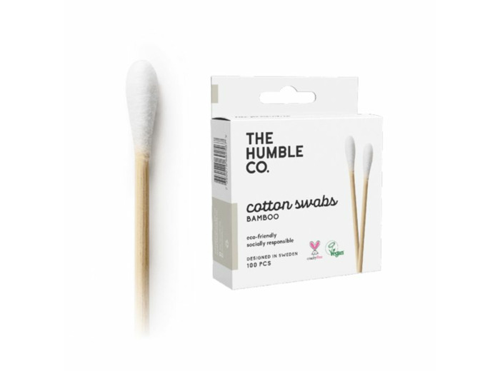 Coton tiges Bambou x100 The Humble Co.