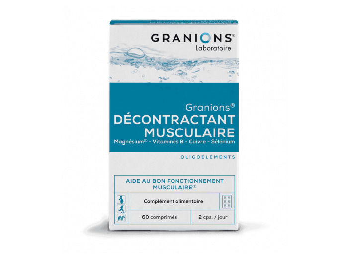 Decontractant Musculaire 60 Comprimes Granions