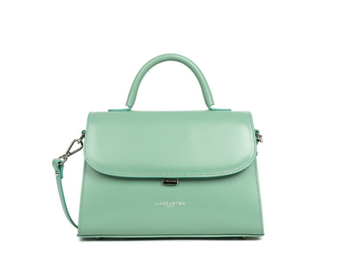 Lancaster Suave Even Sac à Main Cuir 433-17 Eucalyptus