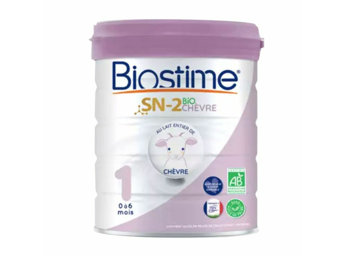BIOSTIME LAIT CHEVRE 1 BIO BTE800G