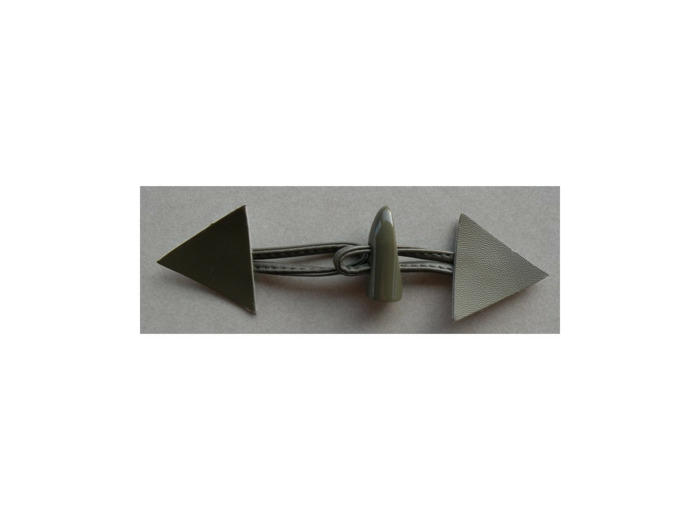Brandebourg triangle kaki