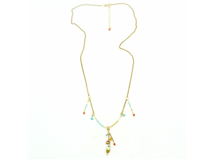 Collier Aqua Coral