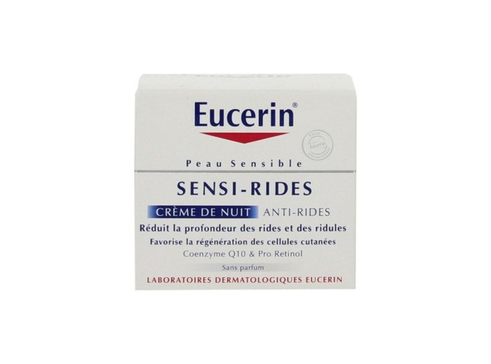 EUCERIN SENSI-RIDES A-RIDES NUIT POT 50ML